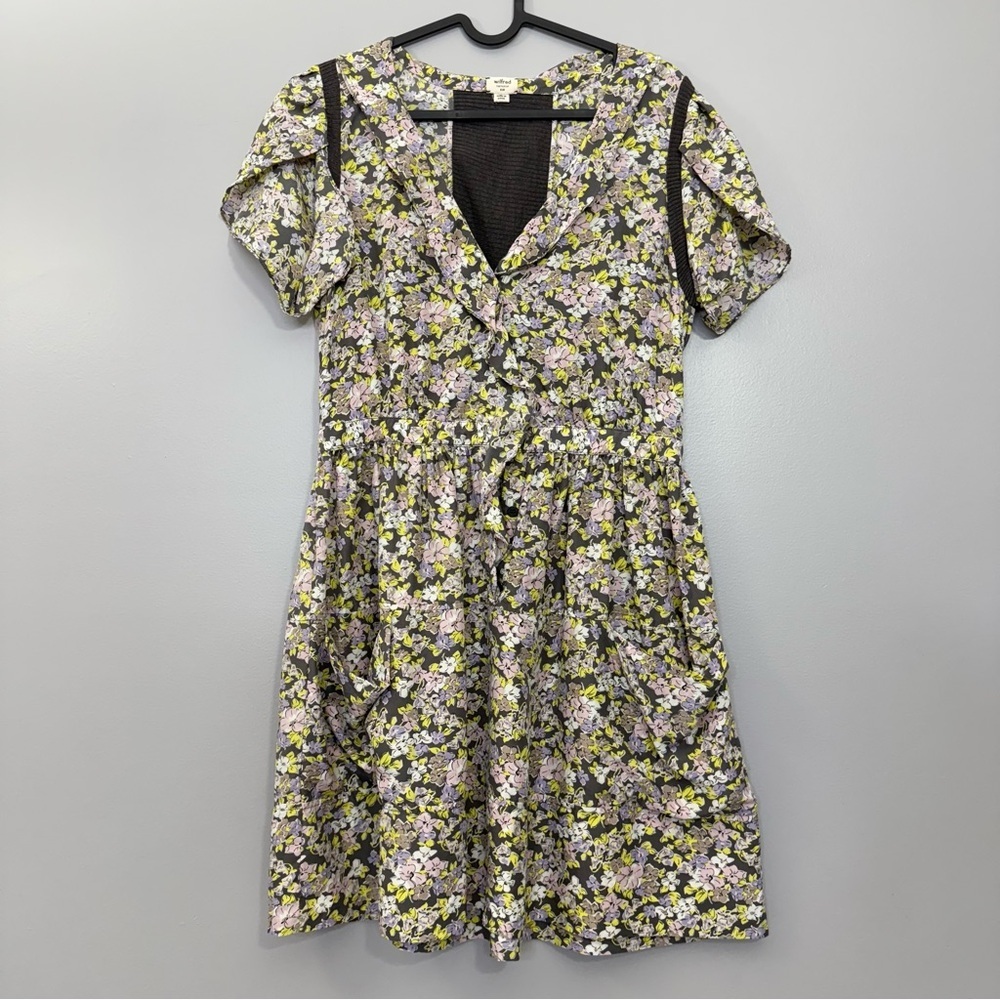 Aritzia WILFRED Silk Babydoll Mini Dress size 6
100% SILK- 100% LINEN